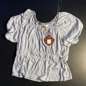 Knox rose, kids, XL, blue, short sleeve shirt, NWT